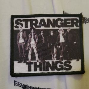 stranger things iron on patch